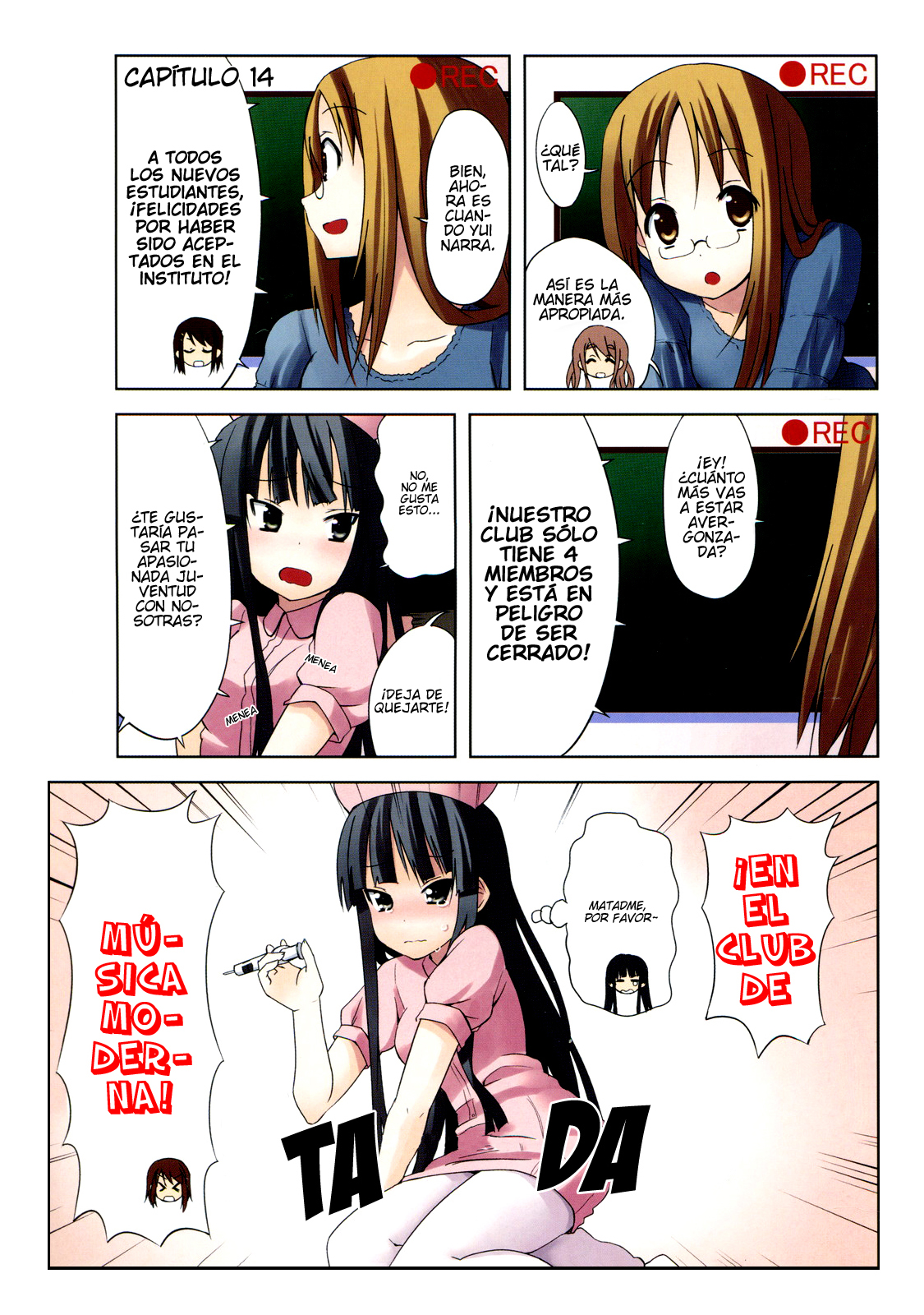 Read K-ON! ES Manga Online