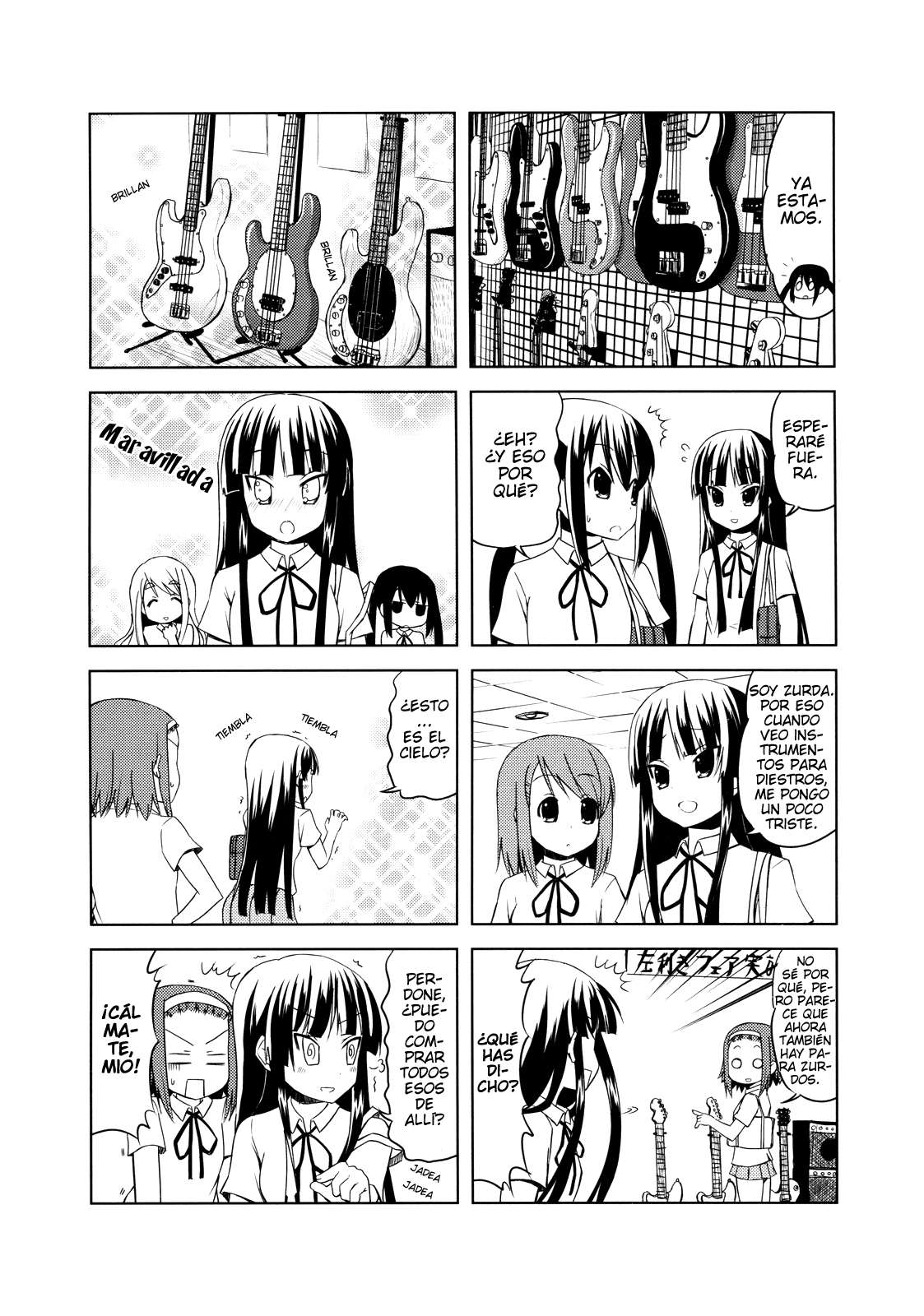 Read K-ON! ES Manga Online