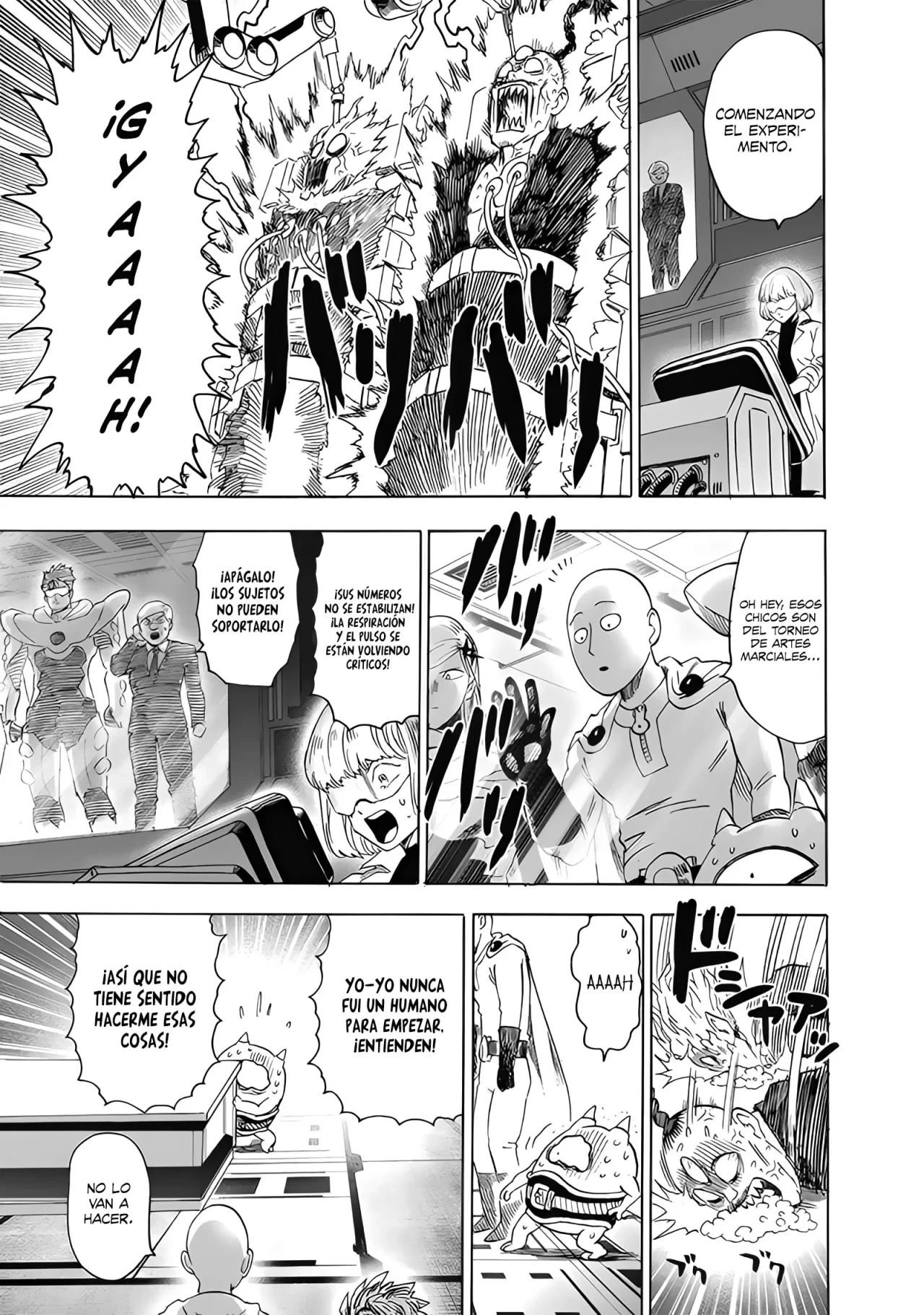 Read One Punch Man ES Manga Online