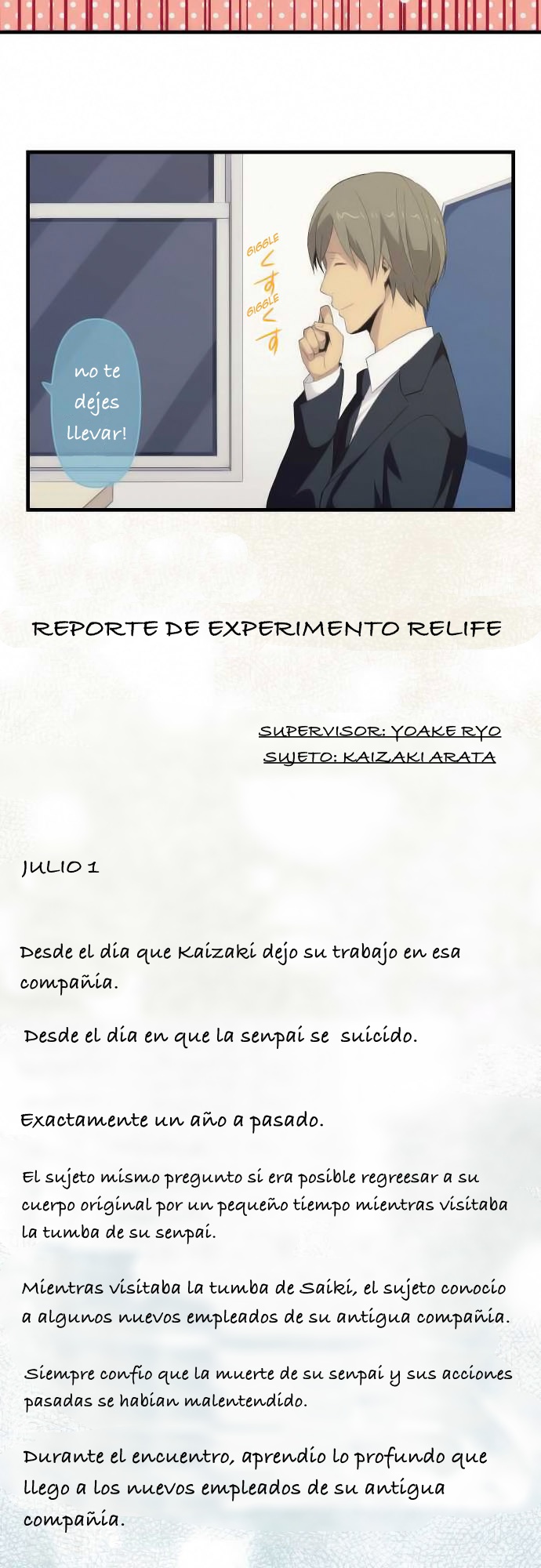 Read ReLIFE ES Manga Online