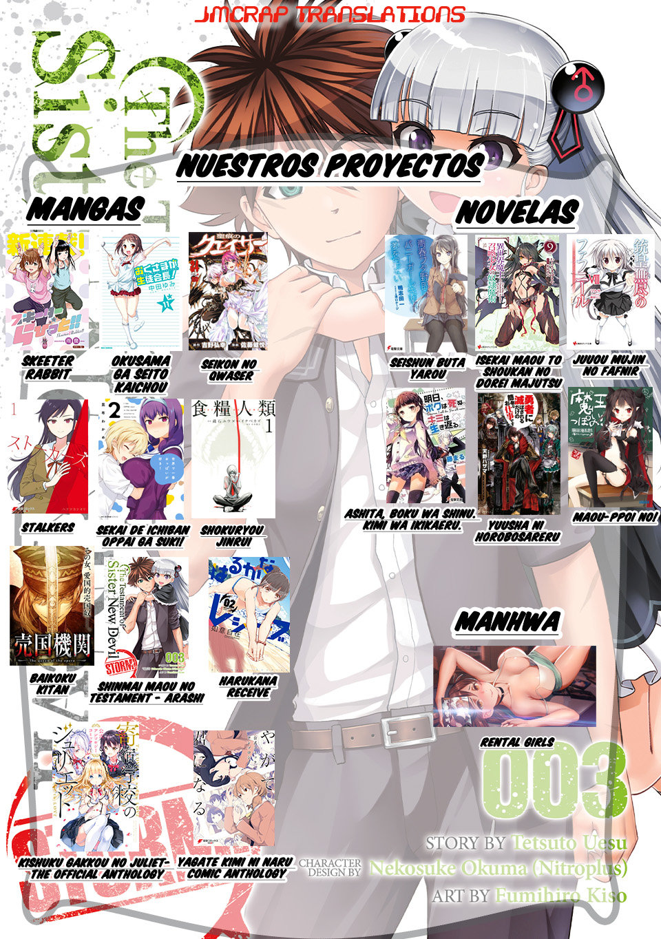 Read Shinmai Maou no Keiyakusha Testament Arashi! ES Manga Online