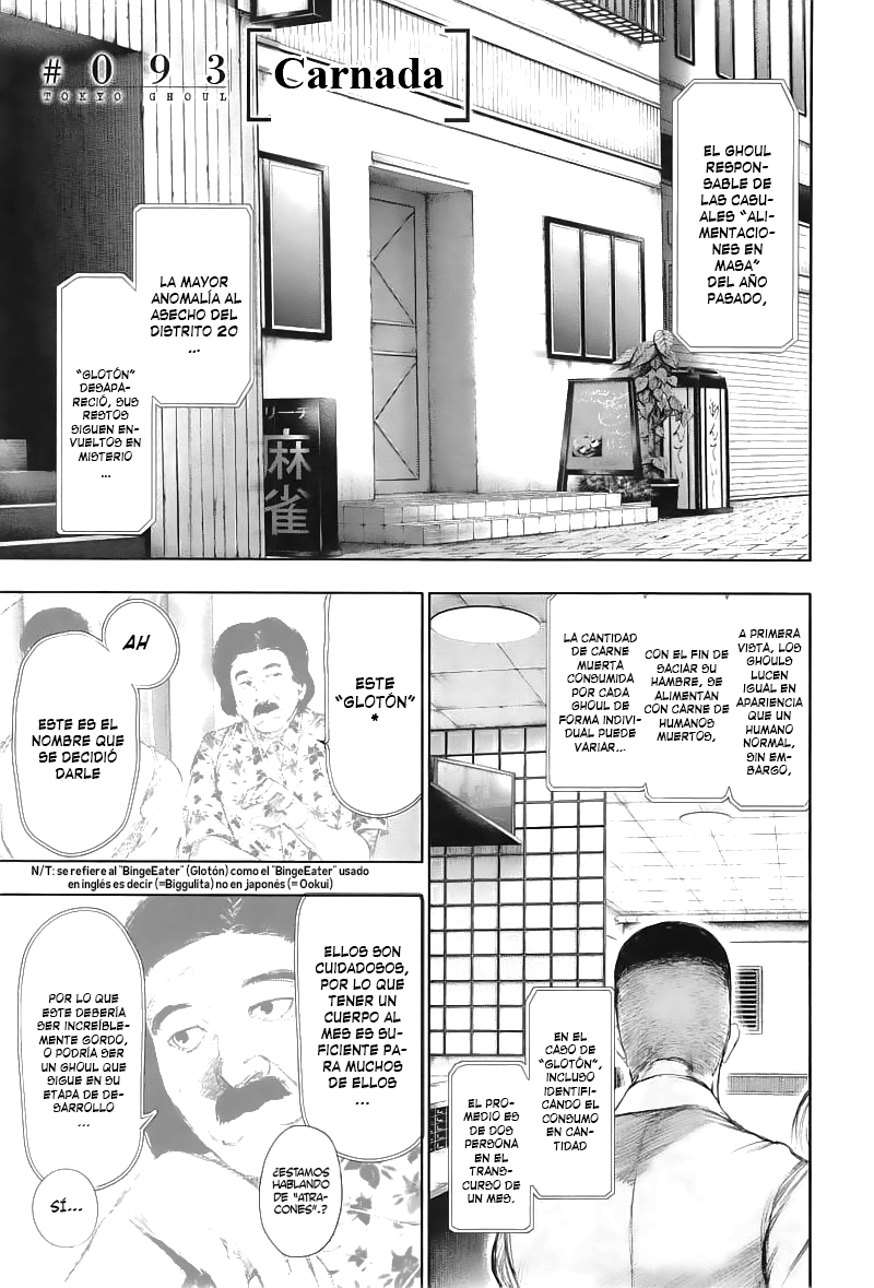 Read Tokyo Ghoul ES Manga Online